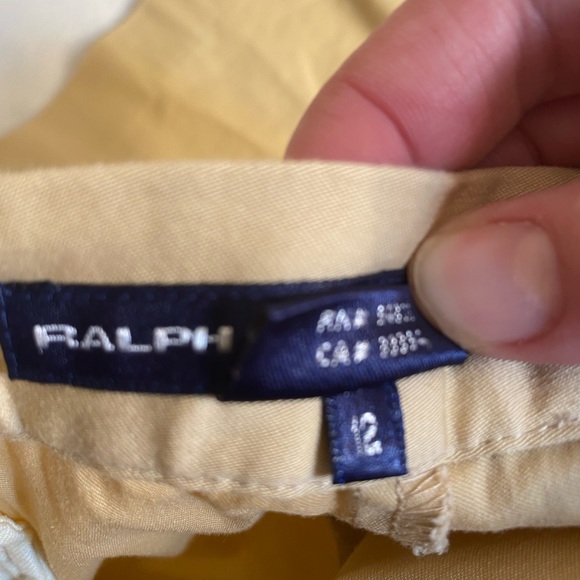 Ralph Lauren khaki capris size 12 - Picture 6 of 10